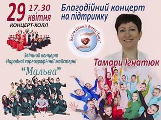 Акції - 29 Квітня – Благодійний концерт в ТРЦ “Термінал” | Фонд Інна