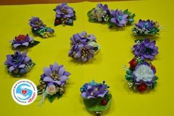 Новини - Відбувся майстер-клас по виготовленню квітів | Фонд Інна