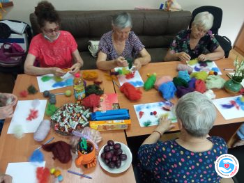 News - The art therapy class was held in the office of the Foundation | Inna Foundation