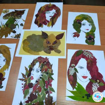 News - Art therapy session: autumn leaves and fantasy | Inna Foundation - Charity foundation for cancer
