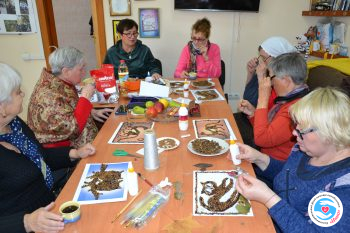 News - Art therapy: a painting made of coffee beans | Inna Foundation