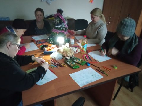 News - Garden of my body. Art therapy session at the Foundation’s office | Inna Foundation