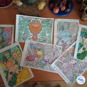 News - Art therapy: working with anti-stress colouring books | Inna Foundation - Charity foundation for cancer