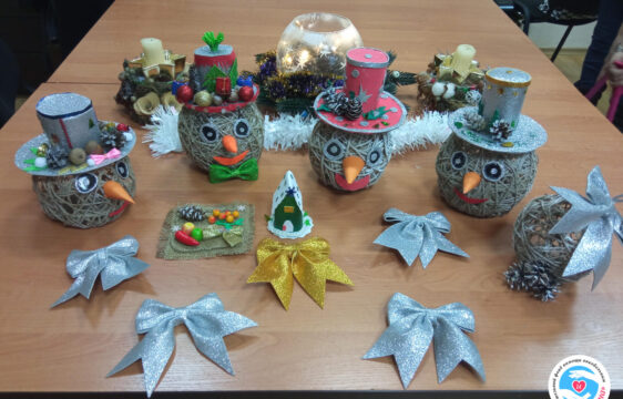 News - Art therapy: a “burning” snowman is a super holiday gift! | Inna Foundation