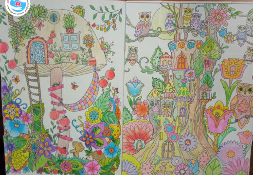 News - Scheduled class – relieving stress. Drawing as a team | Inna Foundation