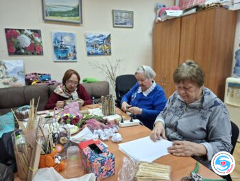 Новости - Арт-терапия: экибана из природных материалов | Фонд Инна