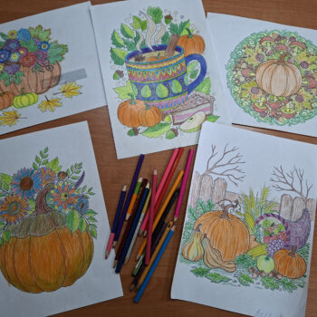 Арт-терапия. Осенние раскраски Новини - Арт-терапія. Осінні розмальовки | Фонд Інна - Благодійний фонд допомоги онкохворим