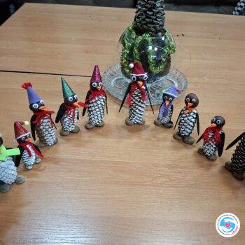 Новини - Арт-терапія. Веселі пінгвіни своїми руками! | Фонд Інна - Благодійний фонд допомоги онкохворим