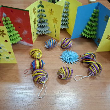 Новости - Арт-терапия: делаем новогодние игрушки и открытки | Фонд Инна - Благотворительный фонд помощи онкобольным