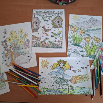 Новини - Арт-терапія: малюємо весну олівцями | Фонд Інна - Благодійний фонд допомоги онкохворим