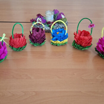 Новости - Арт-терапия: корзинка под сладости | Фонд Инна - Благотворительный фонд помощи онкобольным