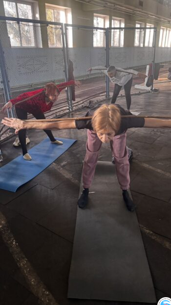 Новини - Заняття йогою тривають | Фонд Інна