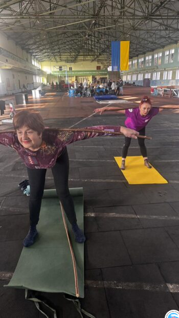 Новини - Заняття йогою тривають | Фонд Інна