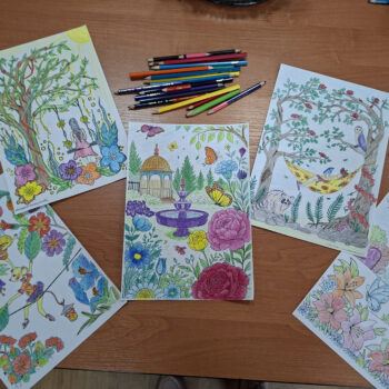 Новости - Плановая арт-терапия. Природные  раскраски | Фонд Инна - Благотворительный фонд помощи онкобольным