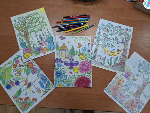 Новости - Плановая арт-терапия. Природные  раскраски | Фонд Инна