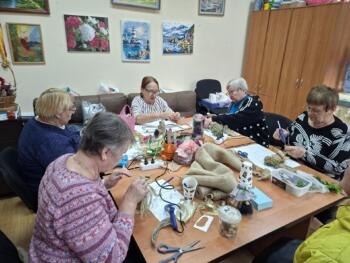 Новости - Арт-терапия. Домовички под благотворительный заказ | Фонд Инна